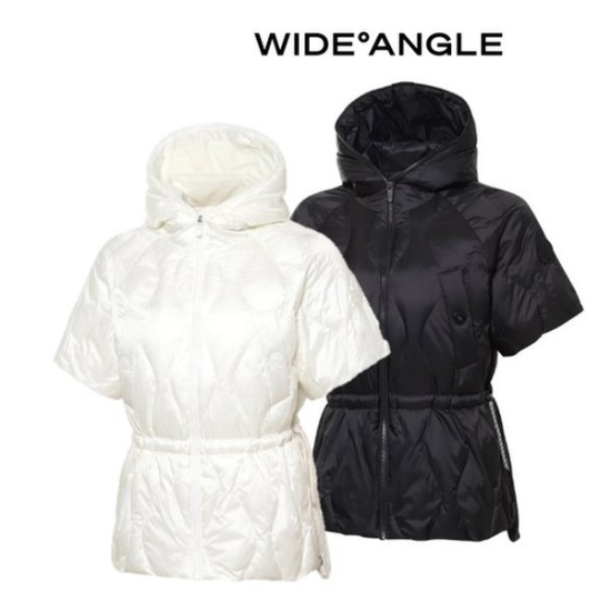 와이드앵글 WG 반팔 중힙 다운 WWW23571W3