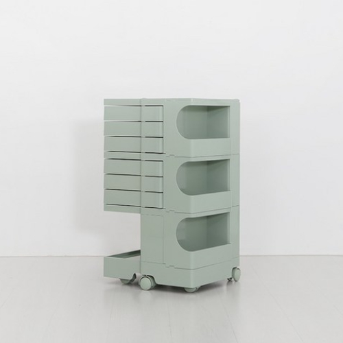 마켓비 BINGEURI 3.3단 회전서랍 트롤리