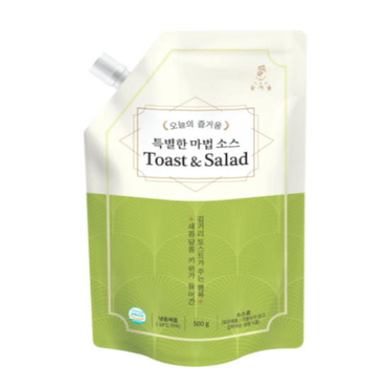 오늘의 즐거움 특별한 마법 키위 토스트 소스 500g