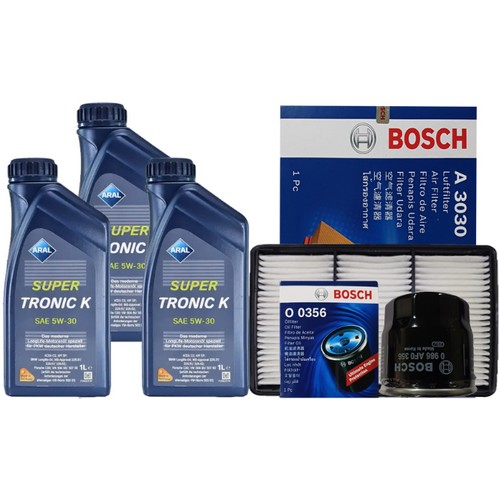 아랄  슈퍼트로닉 K 5W30 3L + 보쉬필터 기아 모닝 어반 가솔린