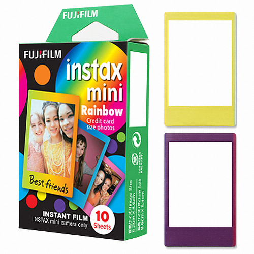 후지필름 인스탁스 미니필름 레인보우
