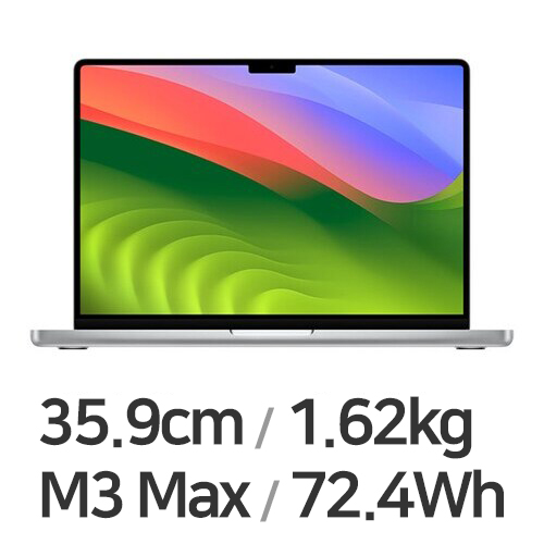 Apple 맥북프로14 M3맥스 14코어 CPU, 30코어 GPU 실버