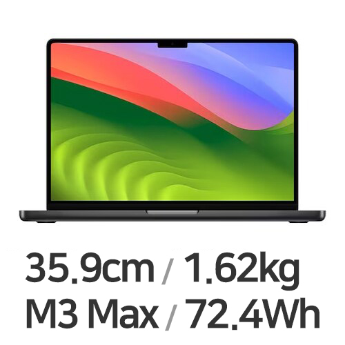 Apple 맥북프로14 M3맥스 14코어 CPU, 30코어 GPU 블랙