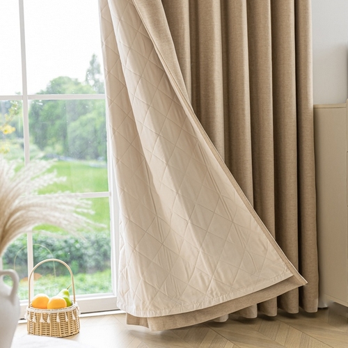 뷰하우스 스위트 코트니 방한 방풍 패딩 누빔 암막 커튼