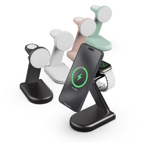 아트뮤  15w 2in1 맥세이프 무선충전기 MC510