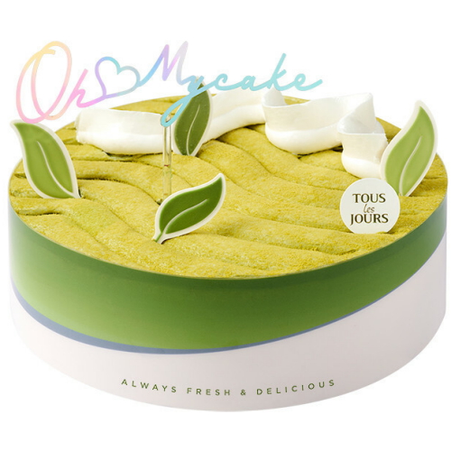 뚜레쥬르 진한 녹차케이크 2호