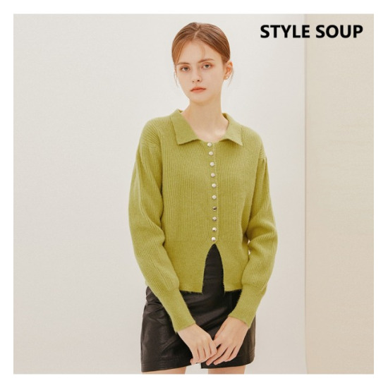 숲(SOUP) 골드 가디건 SZBGDE2