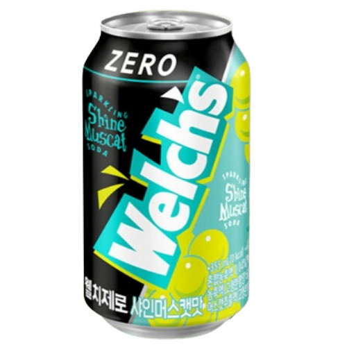 농심 웰치 제로 샤인머스캣 355ml
