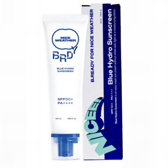 비레디 X나이스웨더 블루 수분 선크림 50ml