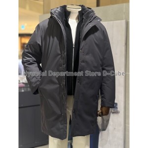 에디션 롱 후드 탈부착 구스 다운점퍼_NED4FP1902