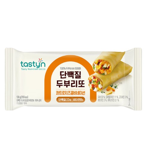 종근당건강  단백질 두부리또 콰트로 치즈 콤비네이션 130g