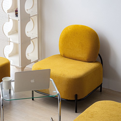 에이비퍼니처 마네 미니멀 조약돌 패브릭 소파 1인용