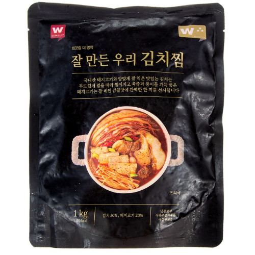 외갓집 더 명작 잘 만든 우리 김치찜 1kg [1개] - 에누리 가격비교