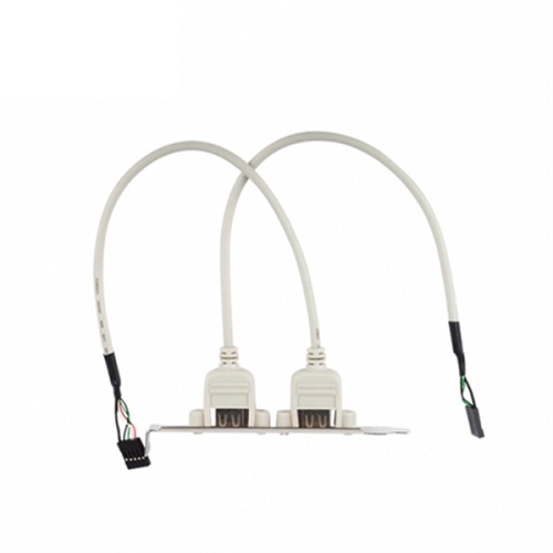 라인업시스템 LANStar LS-USB20G USB 2.0 2포트 확장 브라켓