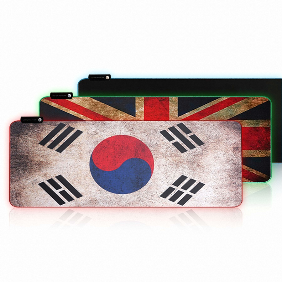 지클릭커 G-TRACTER G5RGB-3 RGB LED 게이밍 장패드