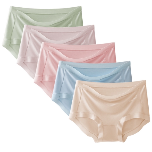 디어스킨 고탄력 60수 모달 노라인팬티 5종