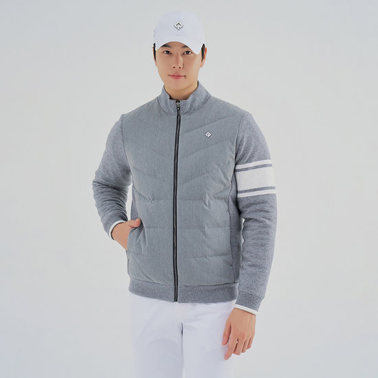 레노마골프  방풍 구스 다운 하이브리드 니트 가디건 RMSCM4206-193