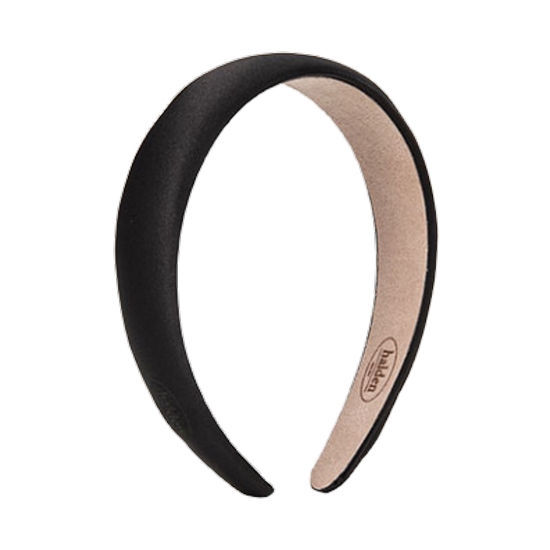 할렌 emboss logo satin hairband H001