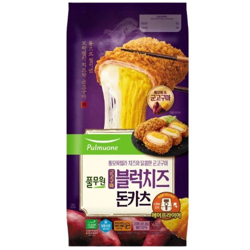 풀무원  군고구마 블럭치즈 돈카츠 420g