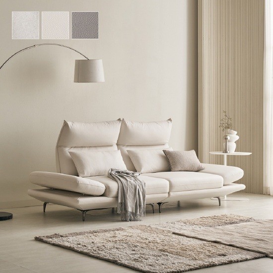 폴로까사 한샘몰 듀레스트 와이드 맞춤조절 스윙 패브릭 소파 3인용