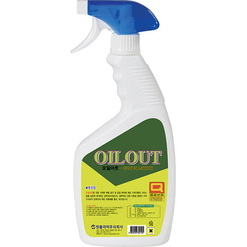 원폴리머 오일아웃 기름때 분해제거제 600ml