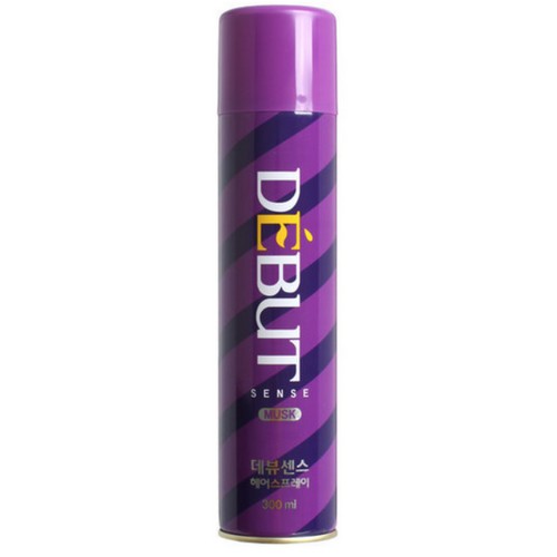 드봉 데뷰 센스 머스크 헤어스프레이 300ml