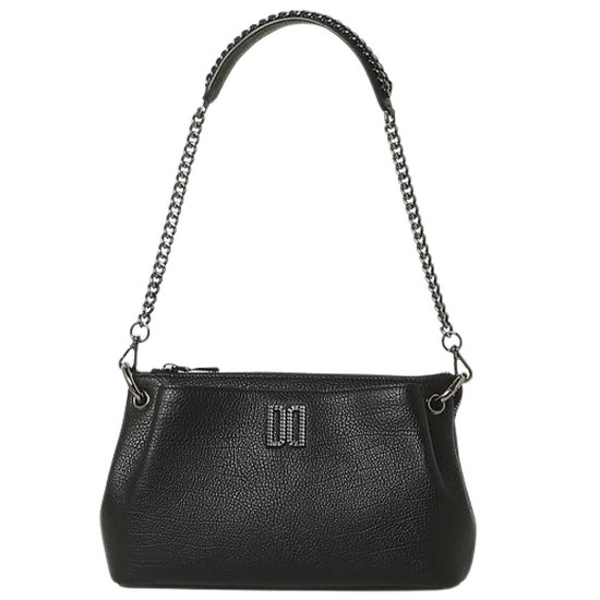 닥스 HILTON 앤틱 DD장식 가죽 스몰 숄더백 DCBA4E345BK