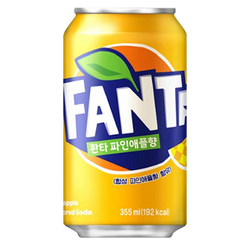 코카콜라음료 환타 파인애플향 355ml