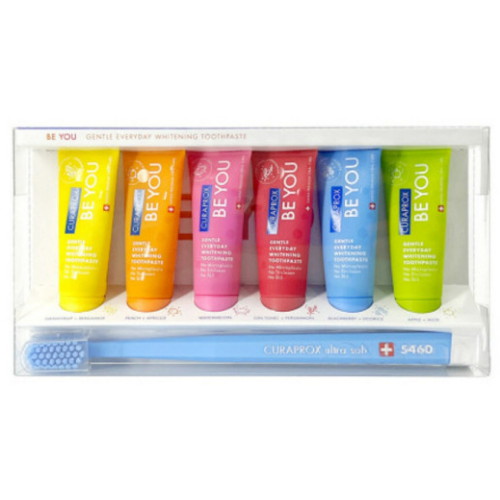 큐라덴  큐라프록스 BEYOU 치약 10ml x 6개 + CS5460 칫솔