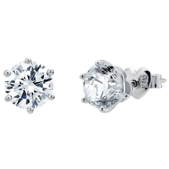 한국금다이아몬드  1캐럿 랩 다이아몬드 귀걸이 6프롱 IGI D VS1 14K