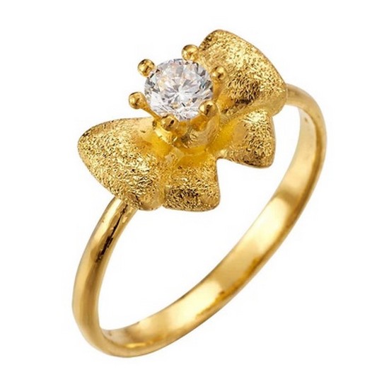 대한민국금거래소  큐티 리본 반지 3.75g