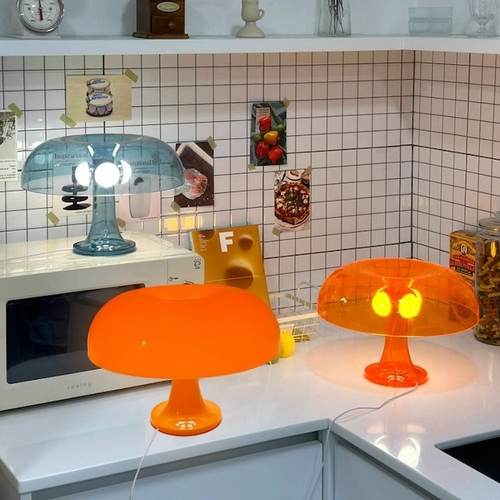 레나에너지  LED 미드센츄리 모던 머쉬룸 무드등