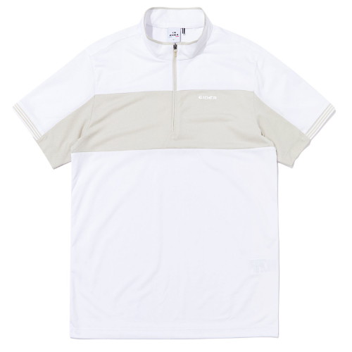 아이더 팝 와플 반팔 짚업 티셔츠 DMM23281W2