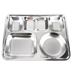 시샘 304 스텐 4찬 식판