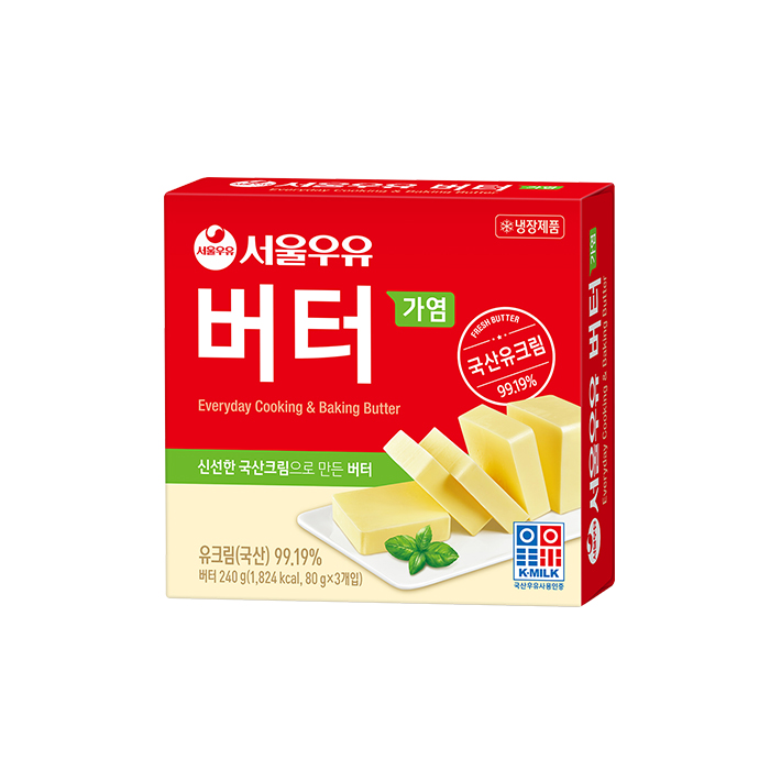 서울우유  가염버터 240g