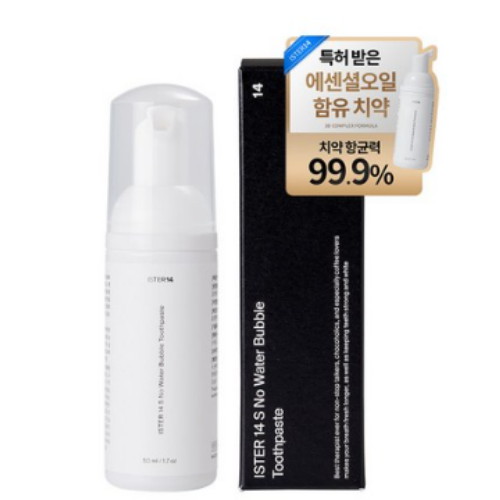 케이엠제약  이스터14 S 노워터 버블치약 50ml