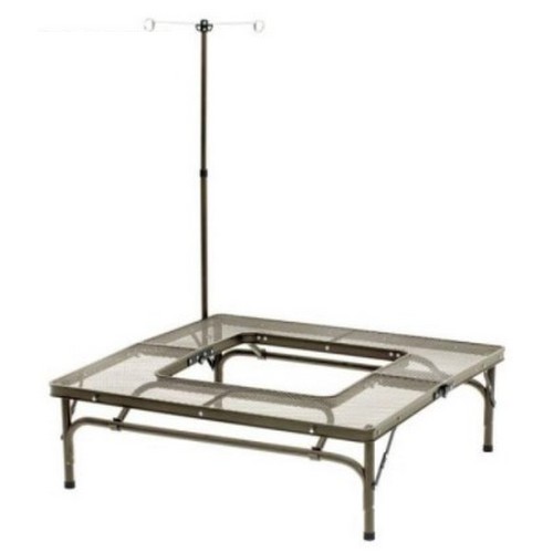 로티캠프  아이언 메쉬 화로 테이블 900