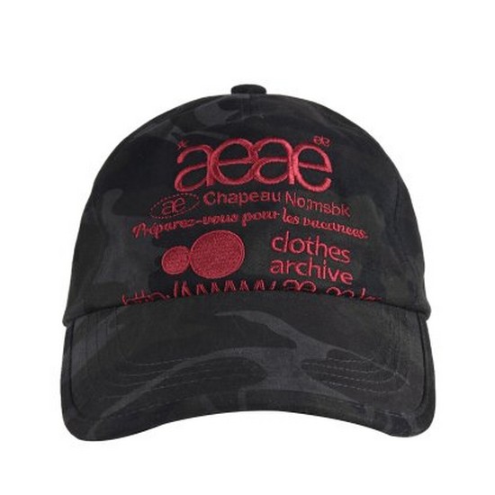 aeae Web Logo Camo 5Pannel Cap A233UAA05
