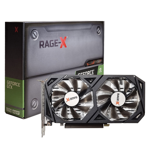 이도디스플레이  지포스 GTX 1660 SUPER RAGE-X II D6 6GB DUAL