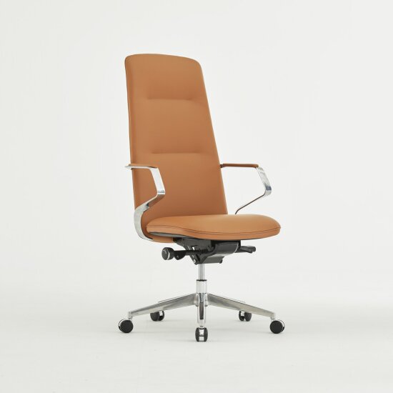 리바트  밸리오소 천연가죽 하이백 중역의자