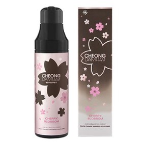 청담스타일 포레스트 블랙체인지 골드라벨 샴푸 벚꽃에디션 자연갈색 200ml