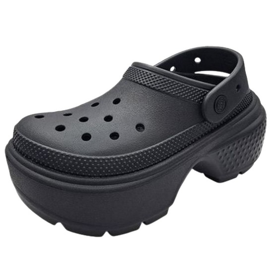 크록스 여성 스톰프 클로그_209347-001