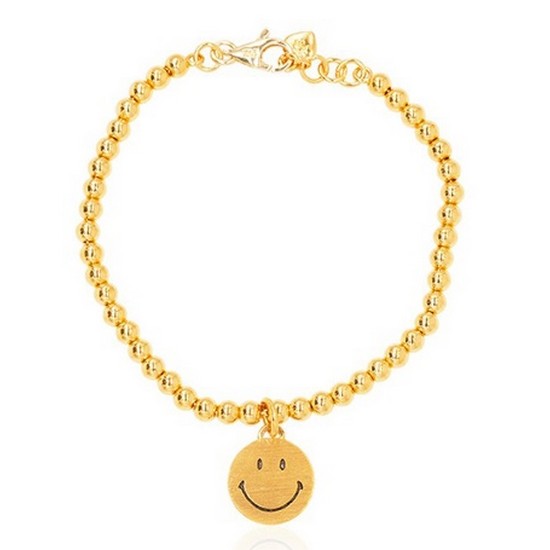 아시아골드  스마일 팔찌 11.25g