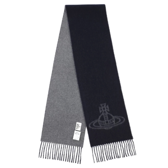 비비안웨스트우드 더블 페이스 싱글 오브 머플러 81030006 W00QL