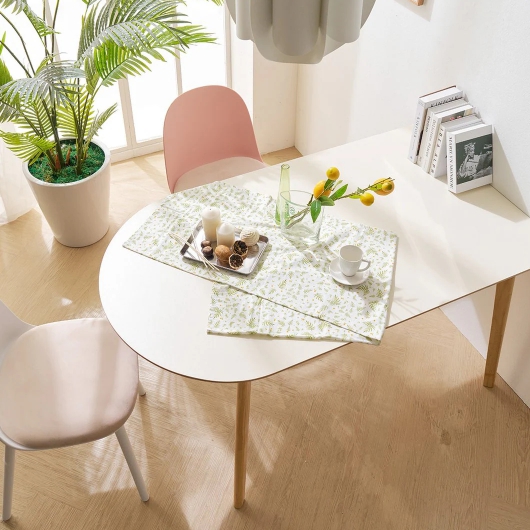 BIF보루네오 마르체 롤리 자작나무 HPM 반타원 원목 식탁 1200x800