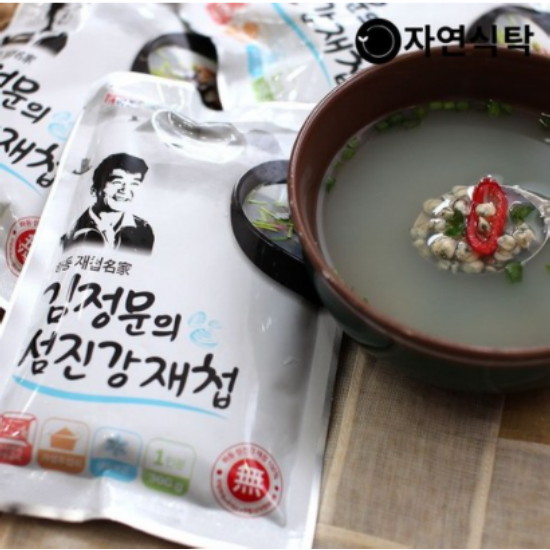 김정문의 하동 섬진강 재첩국 500g