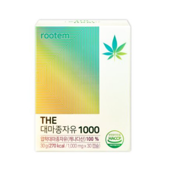 닥터루템 THE 대마종자유 1000 30캡슐