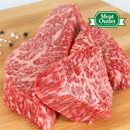 미트아울렛  와규 냉장 삼각살 스테이크용 300g