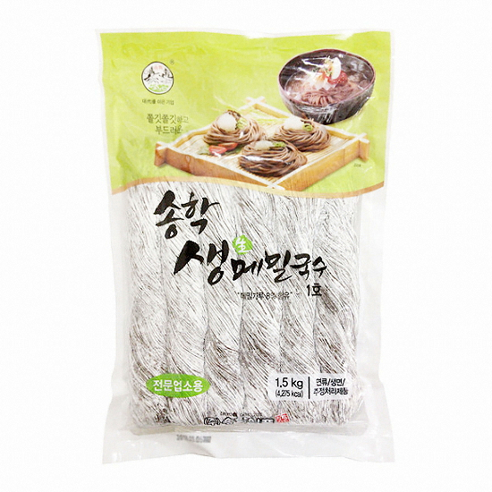 송학식품  송학 생메밀국수 1호 1.5kg