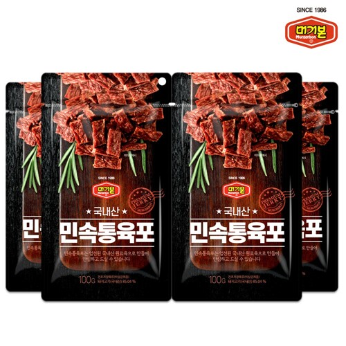 머거본  민속통육포 200g